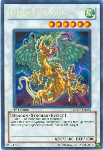 Orient Dragon [GENF-EN085] Secret Rare | Total Play