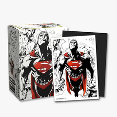 Dragon Shield: Standard 100ct Art Sleeves - Superman Core (Dual Matte) | Total Play