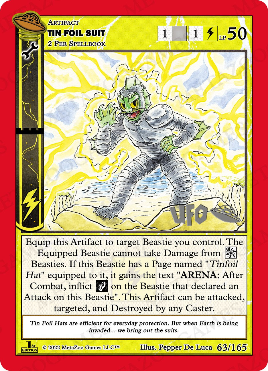 Tin Foil Suit [Cryptid Nation: UFO First Edition Spoiler Pack] | Total Play