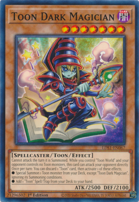 Toon Dark Magician [LDS1-EN067] Common | Total Play