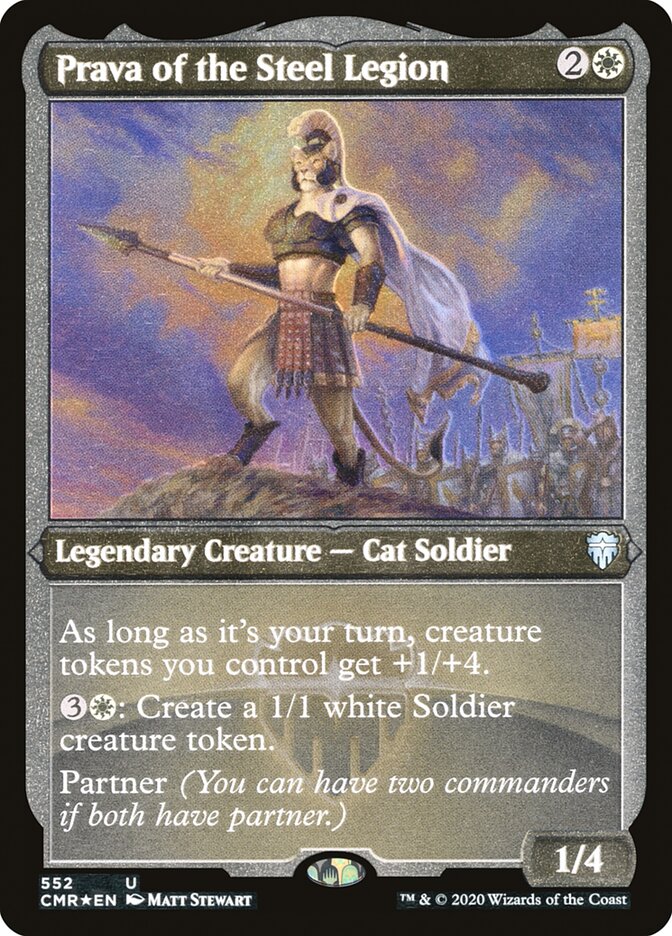Prava of the Steel Legion (Etched) [Commander Legends] | Total Play