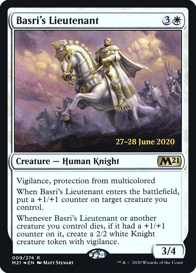 Basri's Lieutenant [Core Set 2021 Prerelease Promos] | Total Play