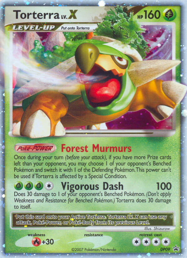 Torterra LV.X (DP09) [Diamond & Pearl: Black Star Promos] | Total Play