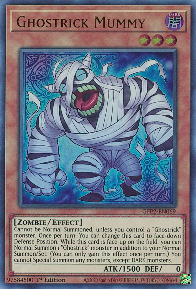 Ghostrick Mummy [GFP2-EN069] Ultra Rare | Total Play