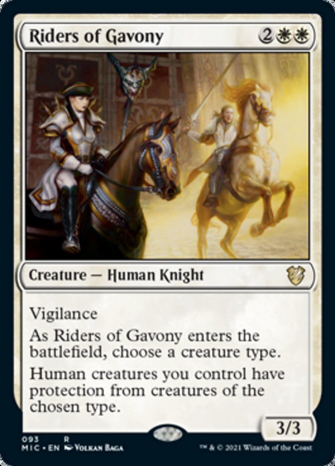 Riders of Gavony [Innistrad: Midnight Hunt Commander] | Total Play