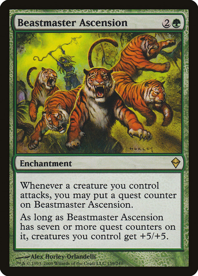 Beastmaster Ascension [Zendikar] | Total Play
