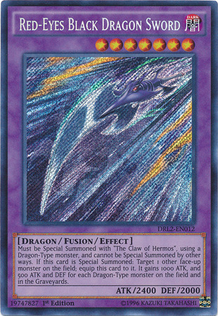 Red-Eyes Black Dragon Sword [DRL2-EN012] Secret Rare | Total Play