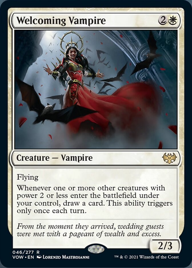 Welcoming Vampire [Innistrad: Crimson Vow] | Total Play