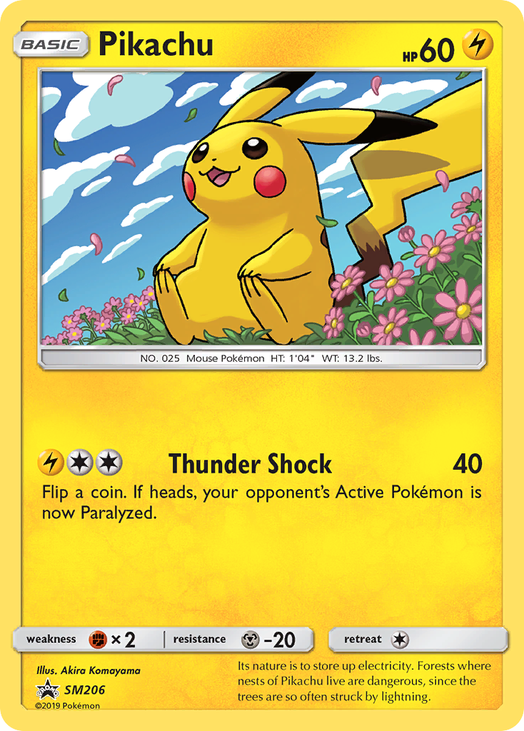 Pikachu (SM206) [Sun & Moon: Black Star Promos] | Total Play