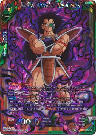 Raditz, Arrival of the Invader (BT8-105) [Malicious Machinations] | Total Play