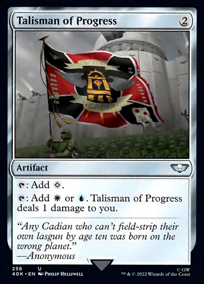 Talisman of Progress (Surge Foil) [Warhammer 40,000] | Total Play