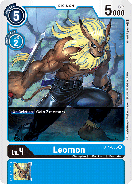 Leomon [BT1-035] [Release Special Booster Ver.1.0] | Total Play
