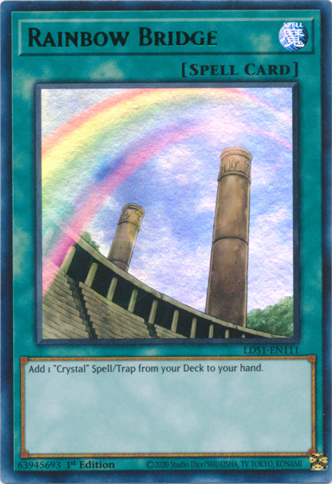 Rainbow Bridge (Green) [LDS1-EN111] Ultra Rare | Total Play