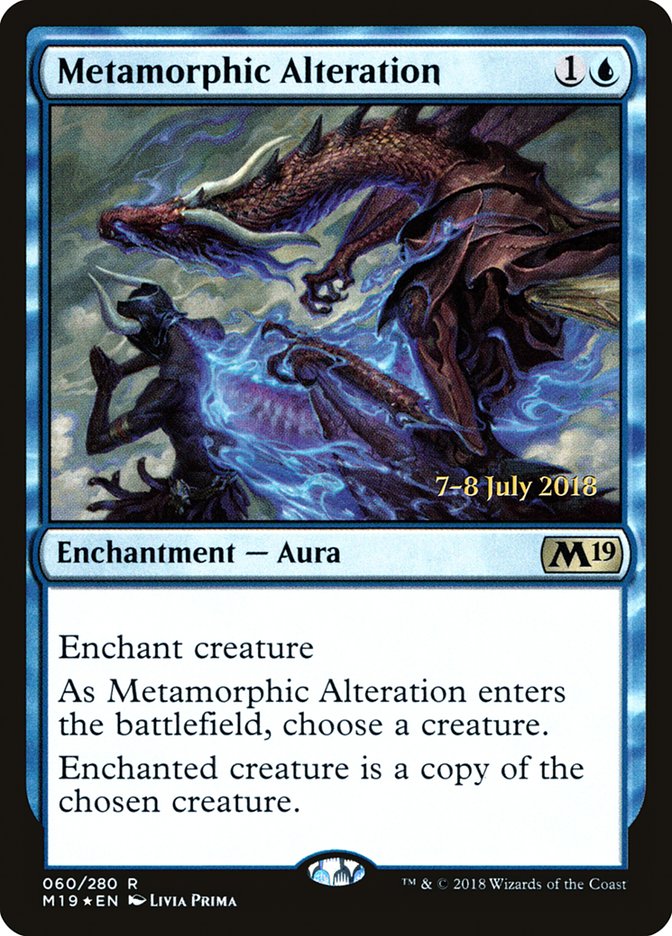 Metamorphic Alteration [Core Set 2019 Prerelease Promos] | Total Play