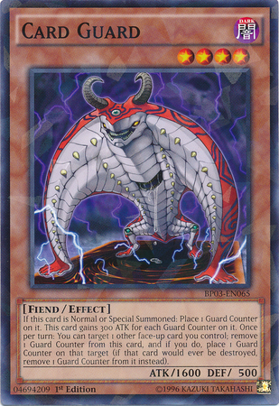 Card Guard [BP03-EN065] Shatterfoil Rare | Total Play