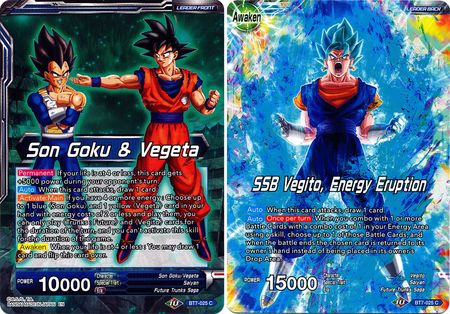 Son Goku & Vegeta // SSB Vegito, Energy Eruption (BT7-025) [Assault of the Saiyans] | Total Play