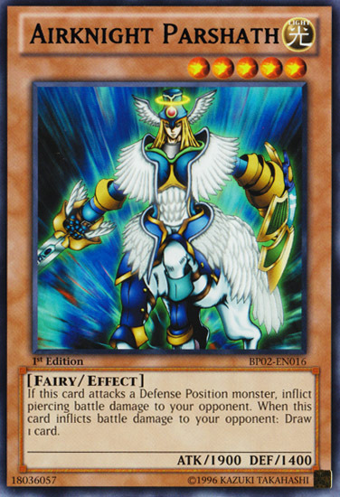 Airknight Parshath [BP02-EN016] Rare | Total Play