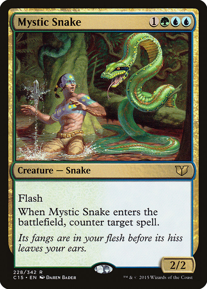 Mystic Snake [Commander 2015] | Total Play