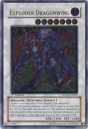 Exploder Dragonwing [RGBT-EN040] Ultimate Rare | Total Play