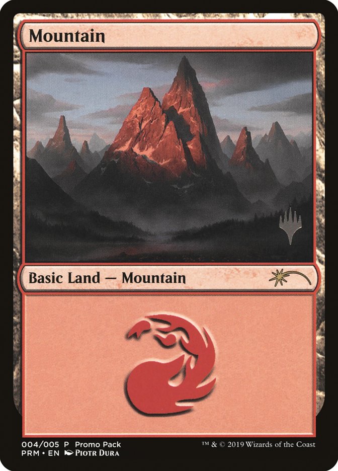 Mountain (4) [Core Set 2020 Promo Pack] | Total Play