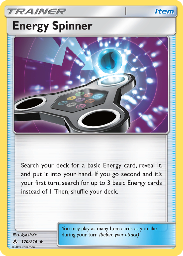 Energy Spinner (170/214) [Sun & Moon: Unbroken Bonds] | Total Play