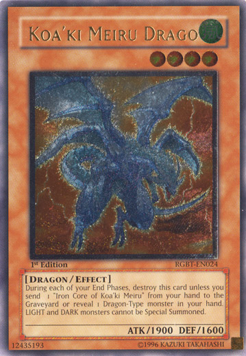 Koa'ki Meiru Drago [RGBT-EN024] Ultimate Rare | Total Play
