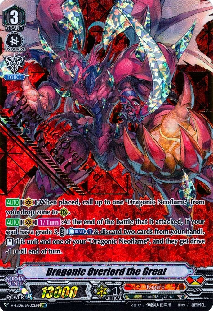 Dragonic Overlord the Great (V-EB06/SV02EN) [Light of Salvation, Logic of Destruction] | Total Play