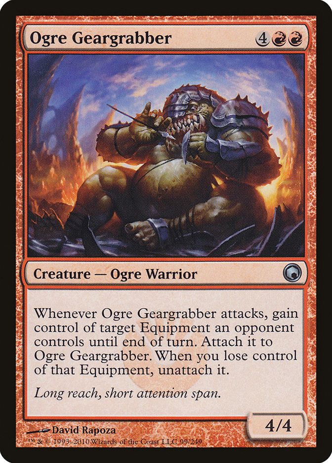 Ogre Geargrabber [Scars of Mirrodin] | Total Play