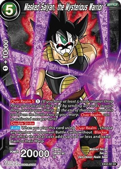 Masked Saiyan, the Mysterious Warrior (EX02-02) [Dark Demon's Villains] | Total Play