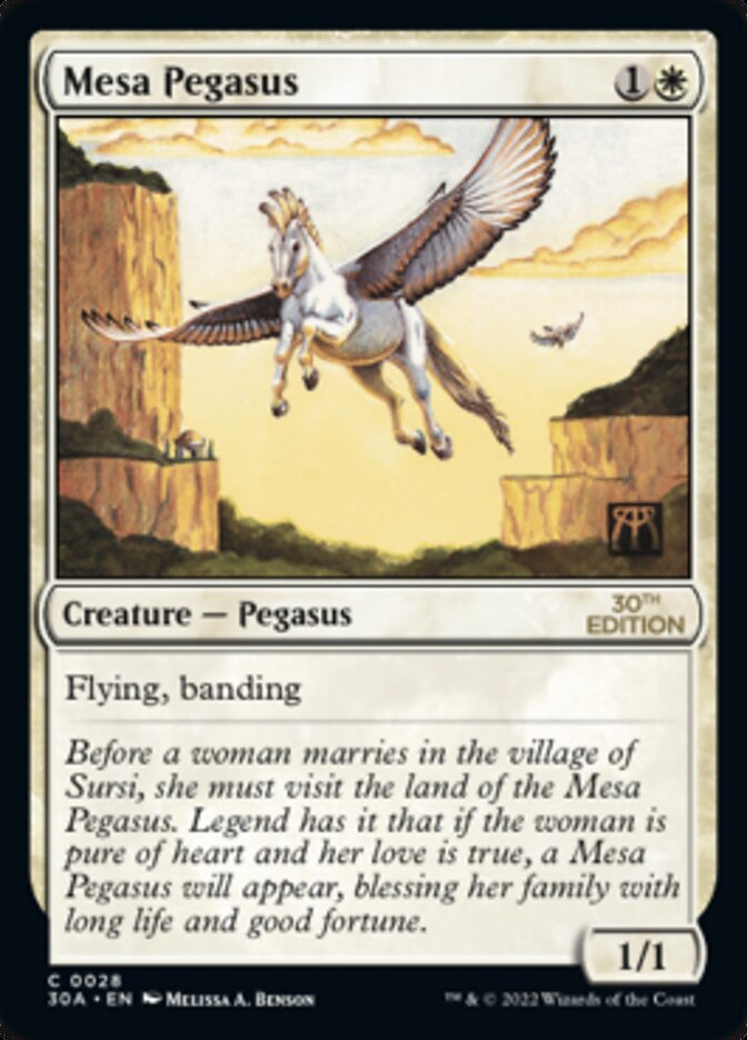 Mesa Pegasus [30th Anniversary Edition] | Total Play