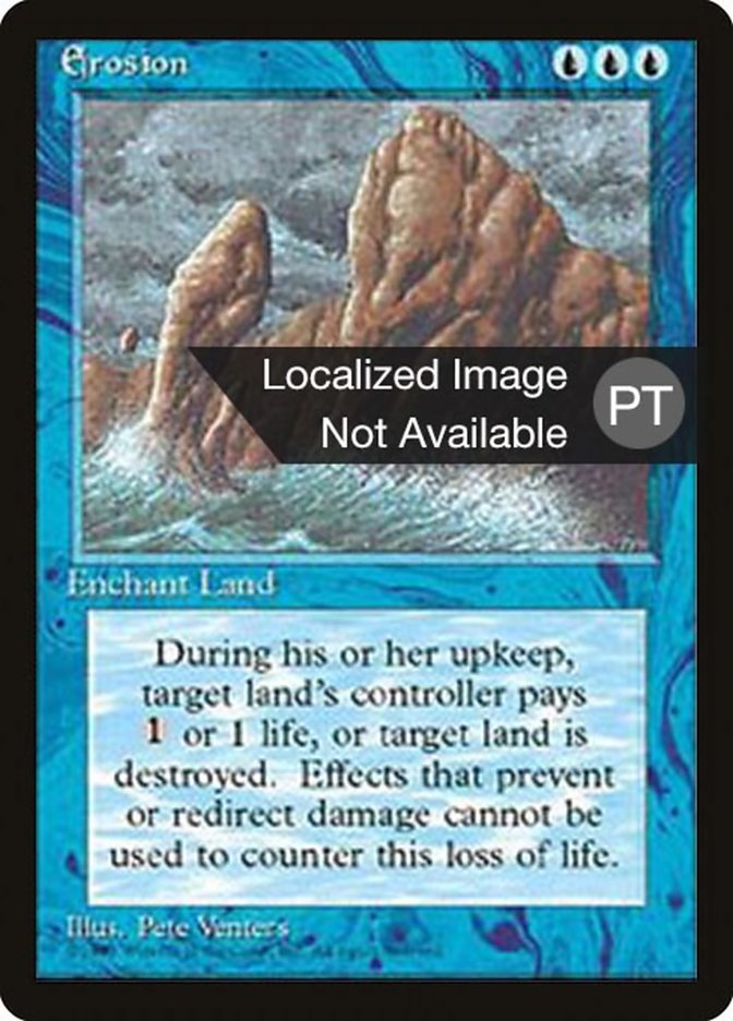 Erosion [Fourth Edition (Foreign Black Border)] | Total Play