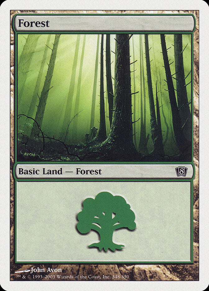 Forest (348) [Eighth Edition] | Total Play