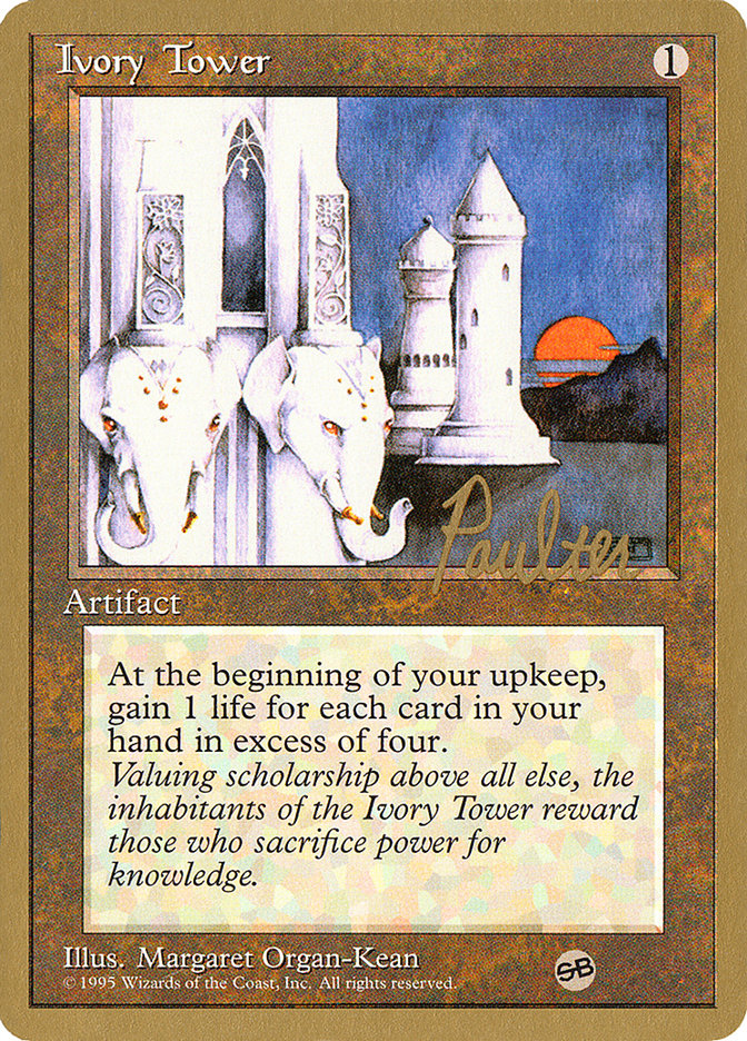 Ivory Tower (Preston Poulter) (SB) [Pro Tour Collector Set] | Total Play