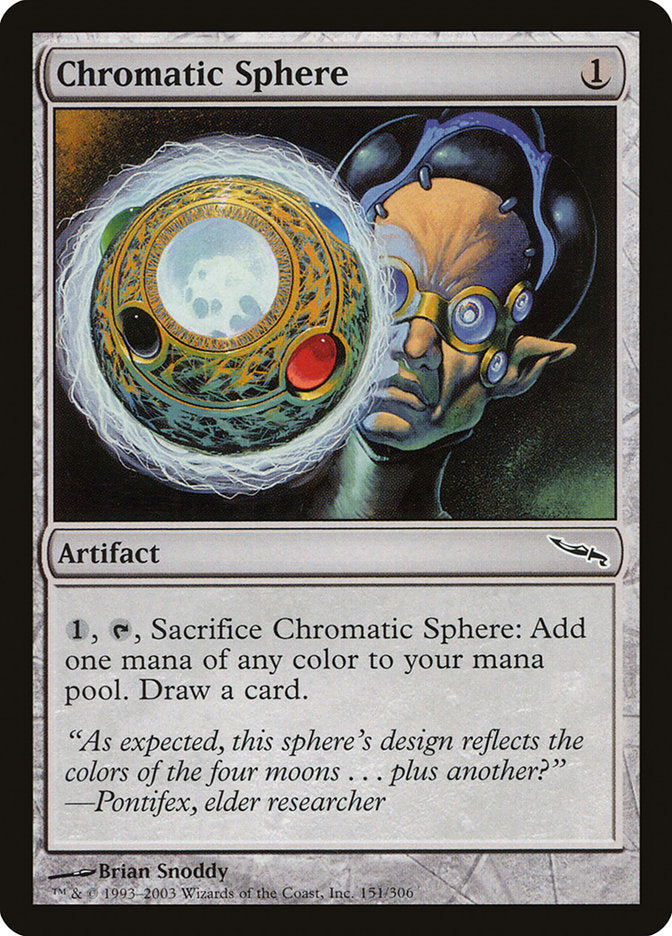 Chromatic Sphere [Mirrodin] | Total Play