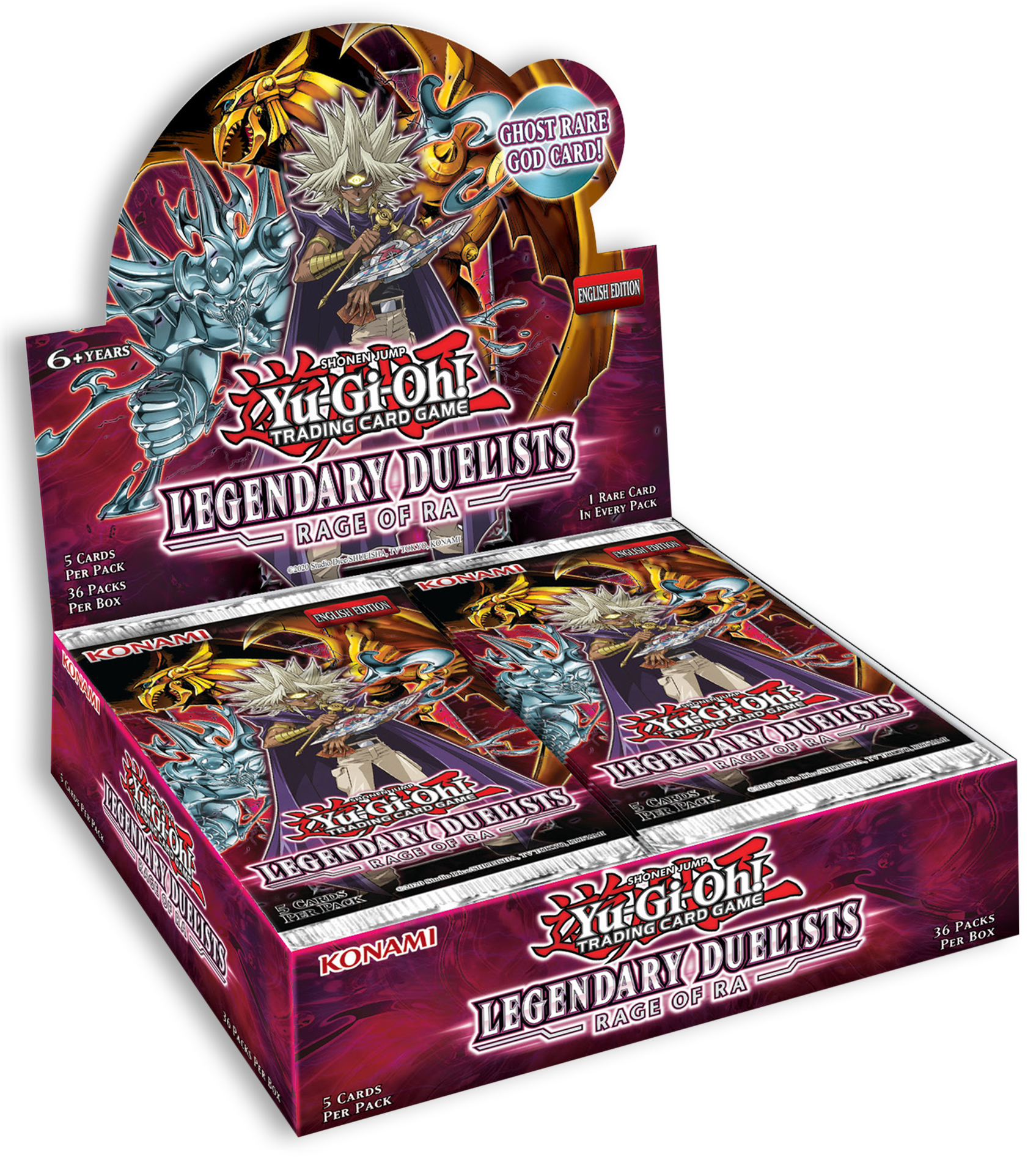 Legendary Duelists: Rage of Ra - Booster Box (Unlimited) | Total Play