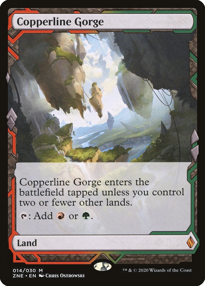 Copperline Gorge (Expeditions) [Zendikar Rising Expeditions] | Total Play