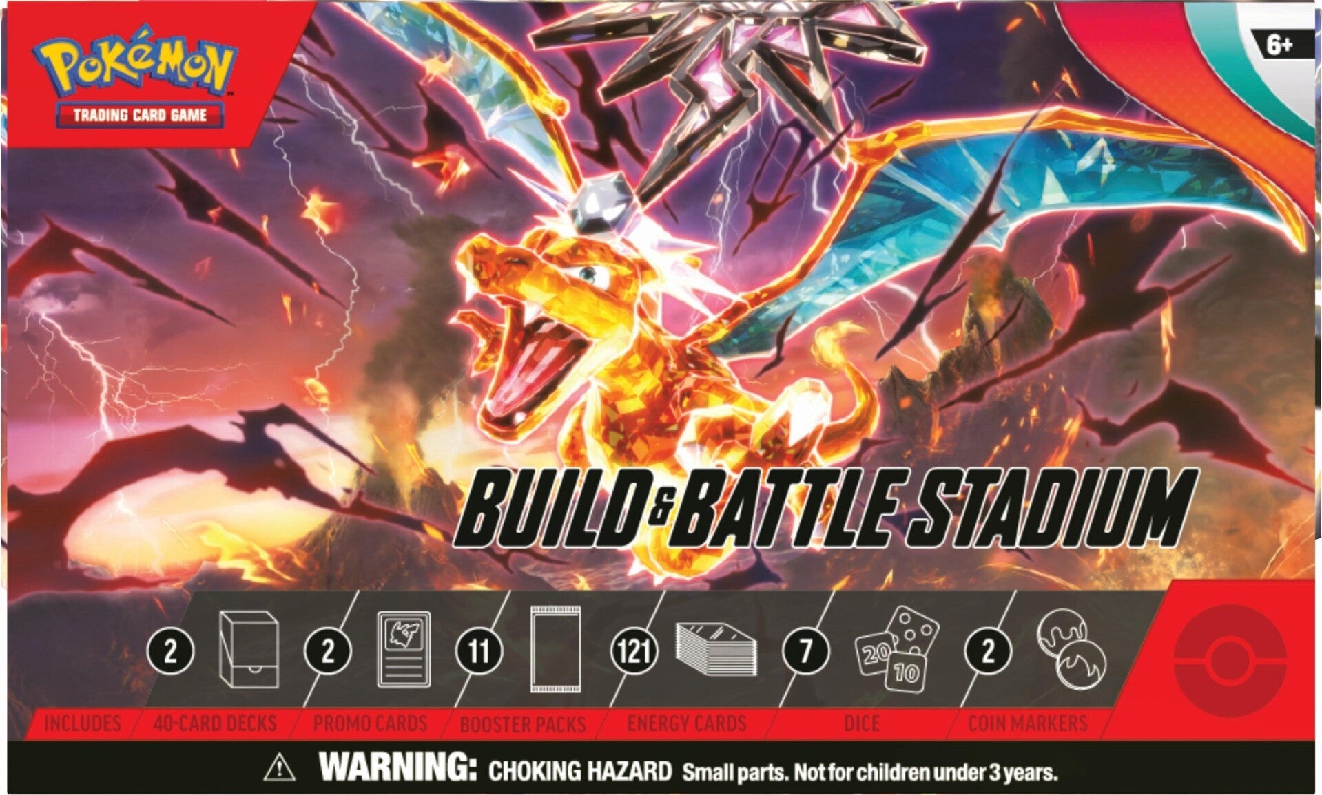 Scarlet & Violet: Obsidian Flames - Build & Battle Stadium | Total Play