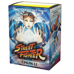 Dragon Shield: Standard 100ct Art Sleeves - Street Fighter (Chun-Li) | Total Play