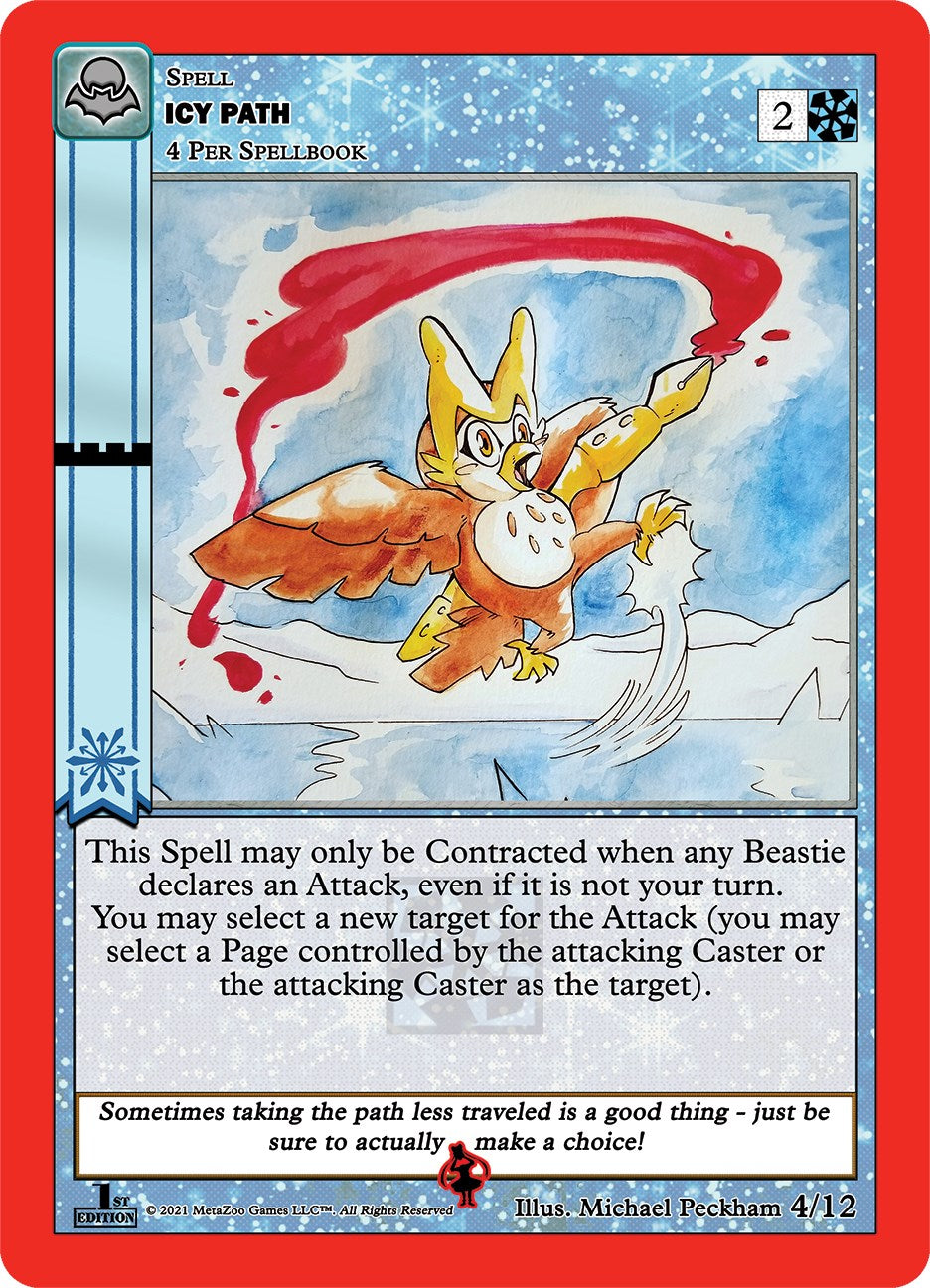 Icy Path (Headless Annie) [Cryptid Nation: Nightfall First Edition Release Event Deck] | Total Play