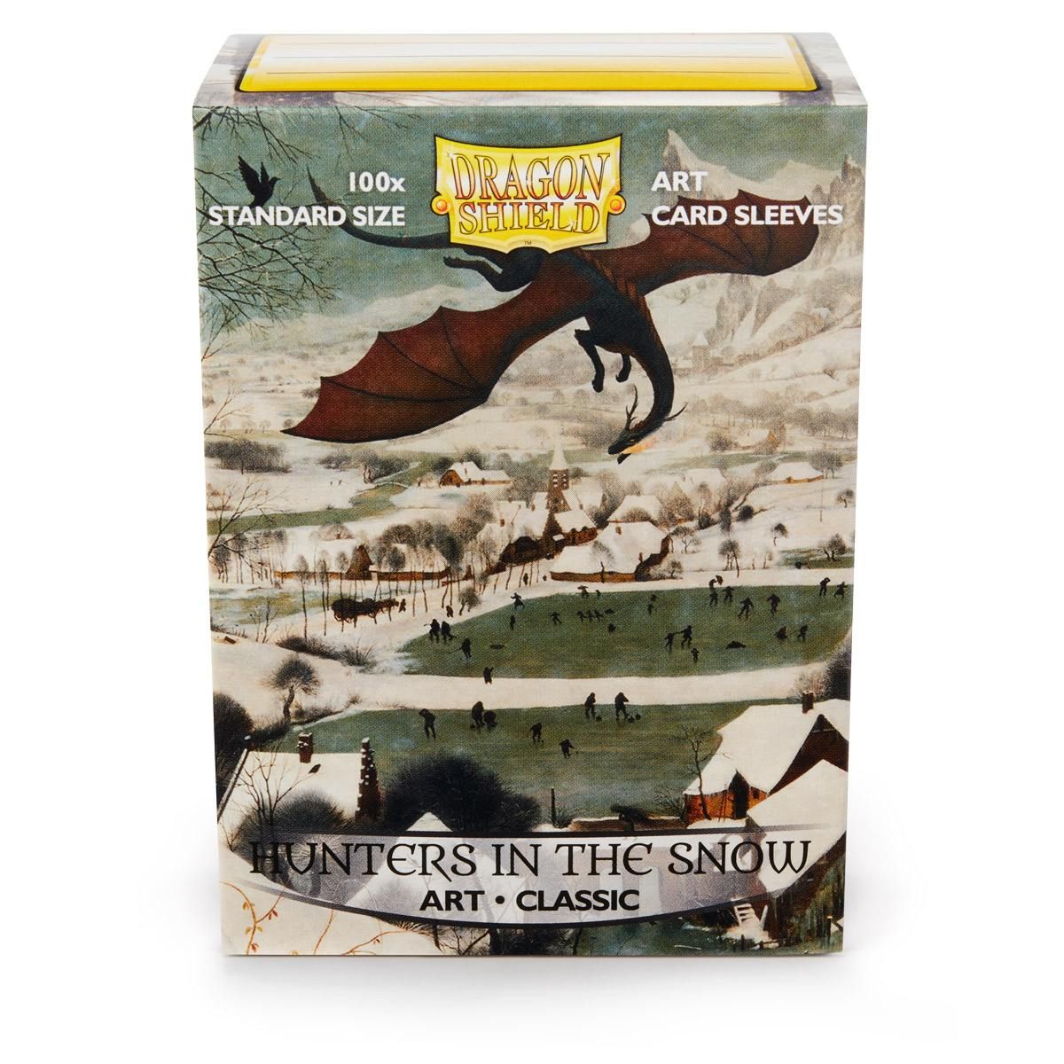 Dragon Shield: Standard 100ct Art Sleeves - Hunters in the Snow (Classic) | Total Play