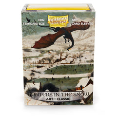 Dragon Shield: Standard 100ct Art Sleeves - Hunters in the Snow (Classic) | Total Play
