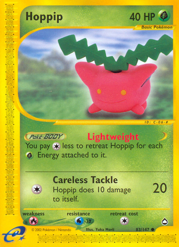 Hoppip (83/147) [Aquapolis] | Total Play