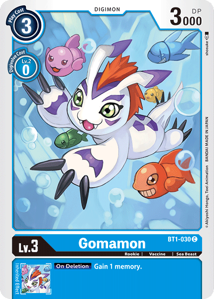 Gomamon [BT1-030] [Release Special Booster Ver.1.0] | Total Play