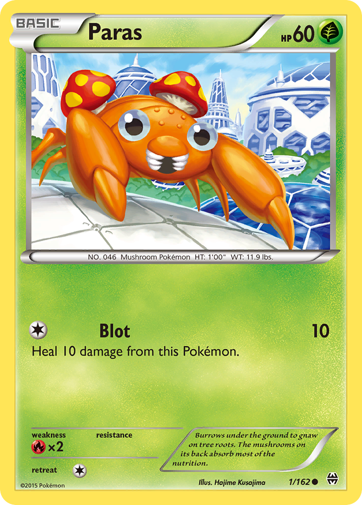 Paras (1/162) [XY: BREAKthrough] | Total Play