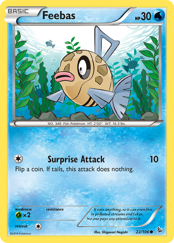 Feebas (22/106) [XY: Flashfire] | Total Play