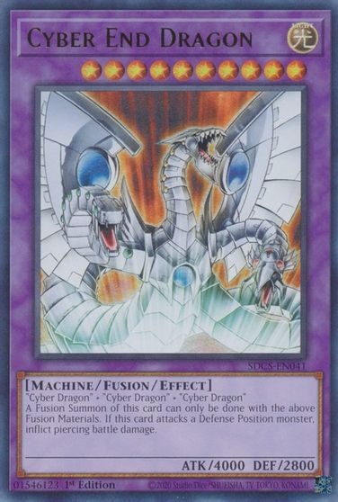 Cyber End Dragon [SDCS-EN041] Ultra Rare | Total Play