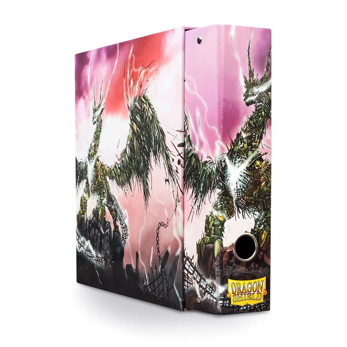 Dragon Shield: Slipcase Binder - Enimas (Silver) | Total Play