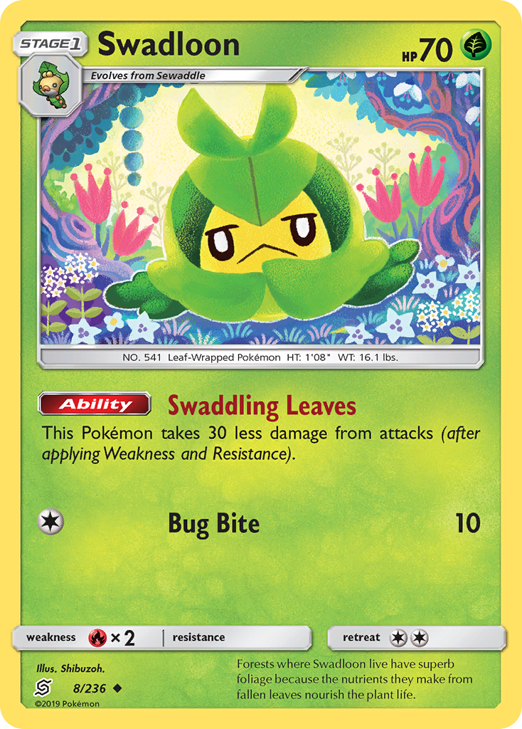 Swadloon (8/236) [Sun & Moon: Unified Minds] | Total Play