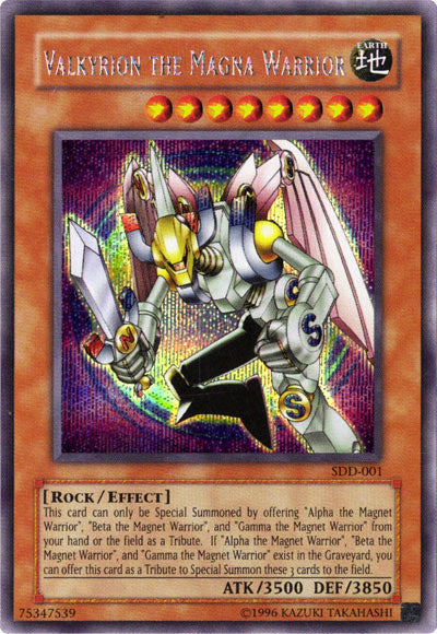 Valkyrion the Magna Warrior [SDD-001] Secret Rare | Total Play