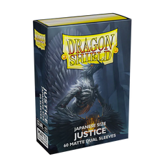 Dragon Shield: Japanese Size 60ct Art Sleeves - Justice (Dual Matte) | Total Play